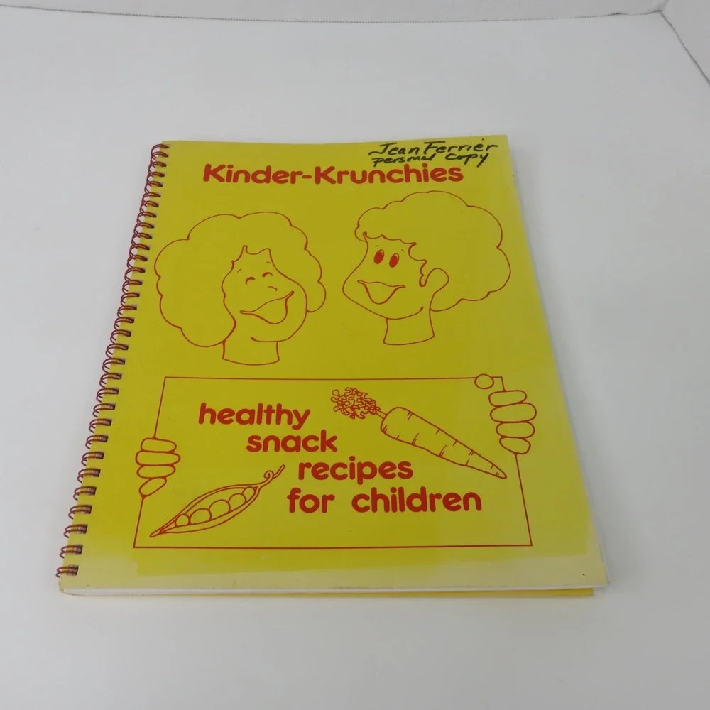 Kinder-Krunchies Healthy Snack Recipies For Children by Karen S Jenkins 1982